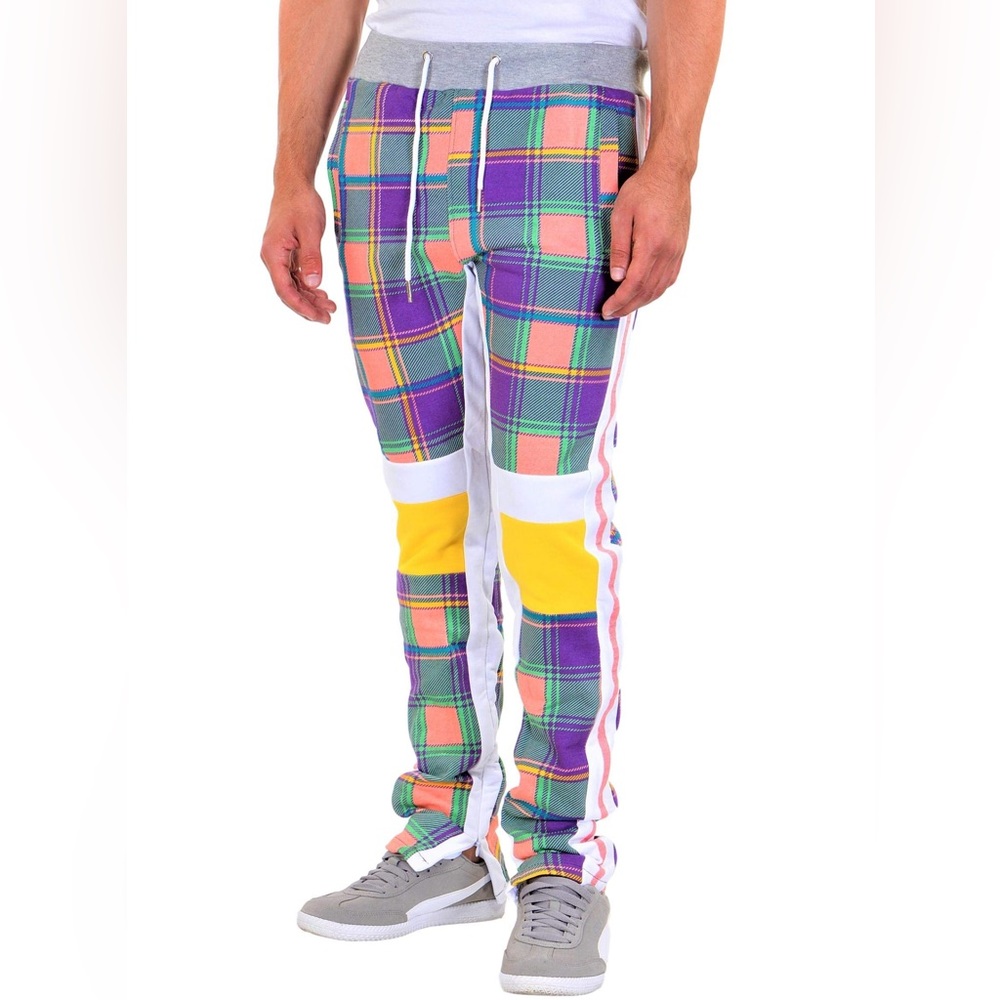 NWT BKYS PLAID PANTS